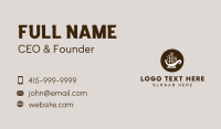 City Coffee Cup Business Card