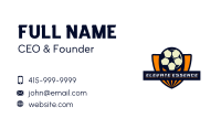 Soccer Ball Sport Team Business Card