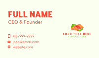 Sashimi Asian Food Business Card