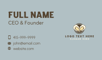 Seafood Restaurant Oyster  Business Card