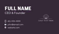 Clam Business Card example 1