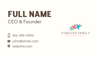 Family Social People Business Card Image Preview