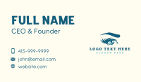 Lashes Business Card example 3