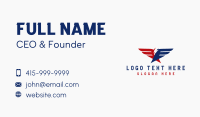 Patriot Eagle Veteran Business Card