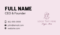 Facial Treatment Business Card example 1