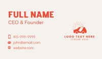 Sun Rental Car Business Card Design