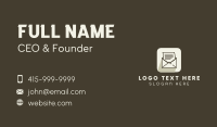 Mail App Icon Business Card