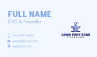 Sanitation Cleaning Spray Business Card