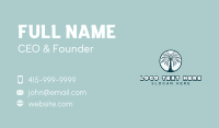 Nature Palm Tree Business Card