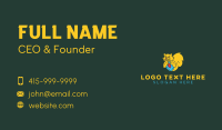 Wild Coyote Shield Business Card