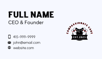Bowling League Competition Business Card