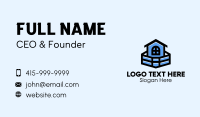Blue House Building Business Card