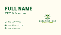 Gardening Tools Shovel Business Card Design