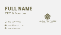 Botanical Tree Gardening Business Card