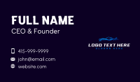 Automotive Car Maintenance Business Card Design