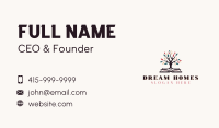 Educational Learning Book Tree Business Card