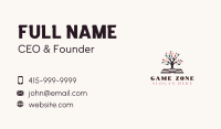 Educational Learning Book Tree Business Card
