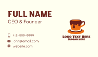 Caramel Business Card example 3