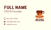 Honey Chocolate Coffee Business Card