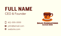 Honey Chocolate Coffee Business Card