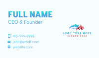 Blazing Car Wash Business Card