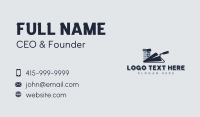 Builder Mason Trowel Business Card Design