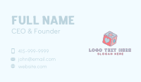 Nursery Shape Cube Toy Business Card