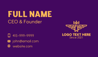 Royal Crown Eagle Business Card