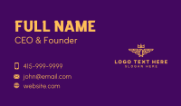 Royal Crown Eagle Business Card