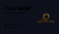 Gold Dragon Wings  Business Card