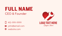 Red Heart Repair Business Card