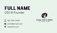 Hair Business Card example 1