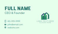 3D Green House Real Estate Business Card