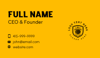 Basketball Ring Business Card example 3