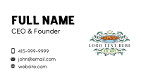 Paella Dining Restaurant Business Card