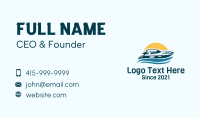 Sea Transport Business Card example 4