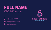 Privacy Business Card example 3