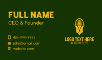 Yellow Corn Radio  Business Card