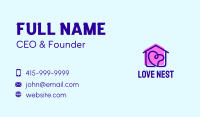 Love Home Real Estate Business Card Image Preview