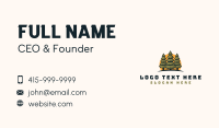 Pine Tree Forest Business Card