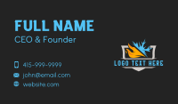 Gas Business Card example 2