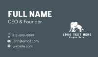 Elephant Wild Safari Business Card