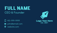 Storage Device Business Card example 3