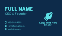 Novel Business Card example 2