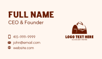 Leathercraft Handbag Purse Business Card