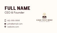 Publishing Book Tree Business Card