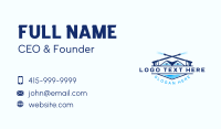 Home Cleaning Washer Business Card