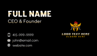 Helmet Viking Warrior Business Card