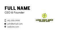 Lightning Letter S Business Card