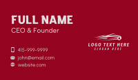 Supercar Business Card example 1